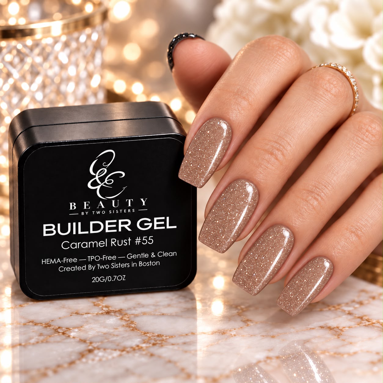 Caramel Rust on nails