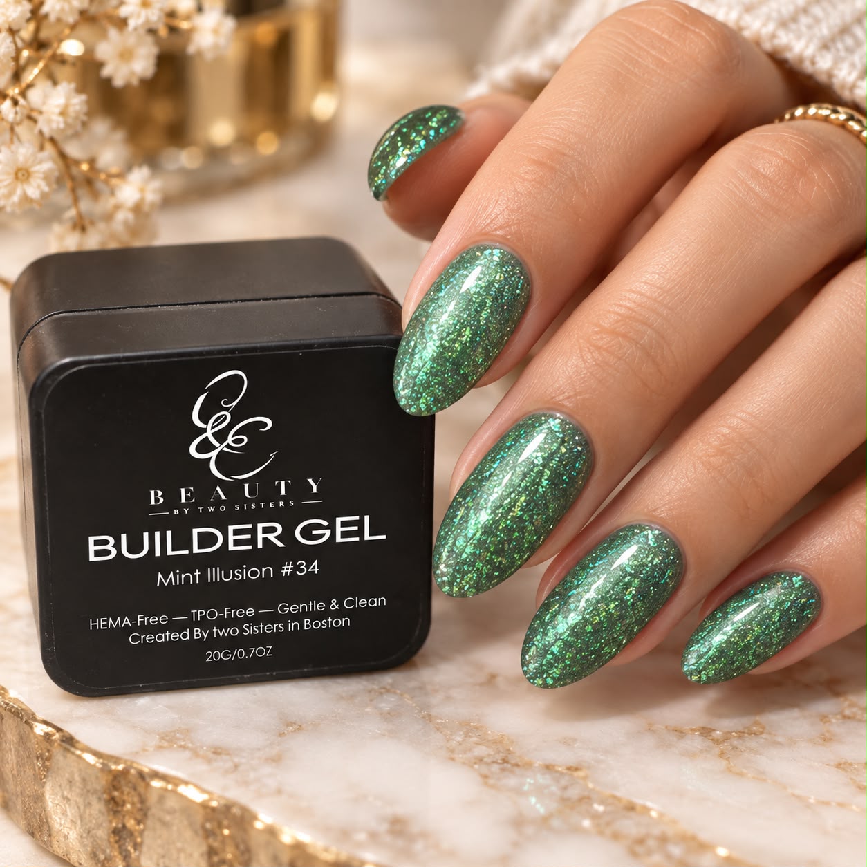 Mint Illusion on nails