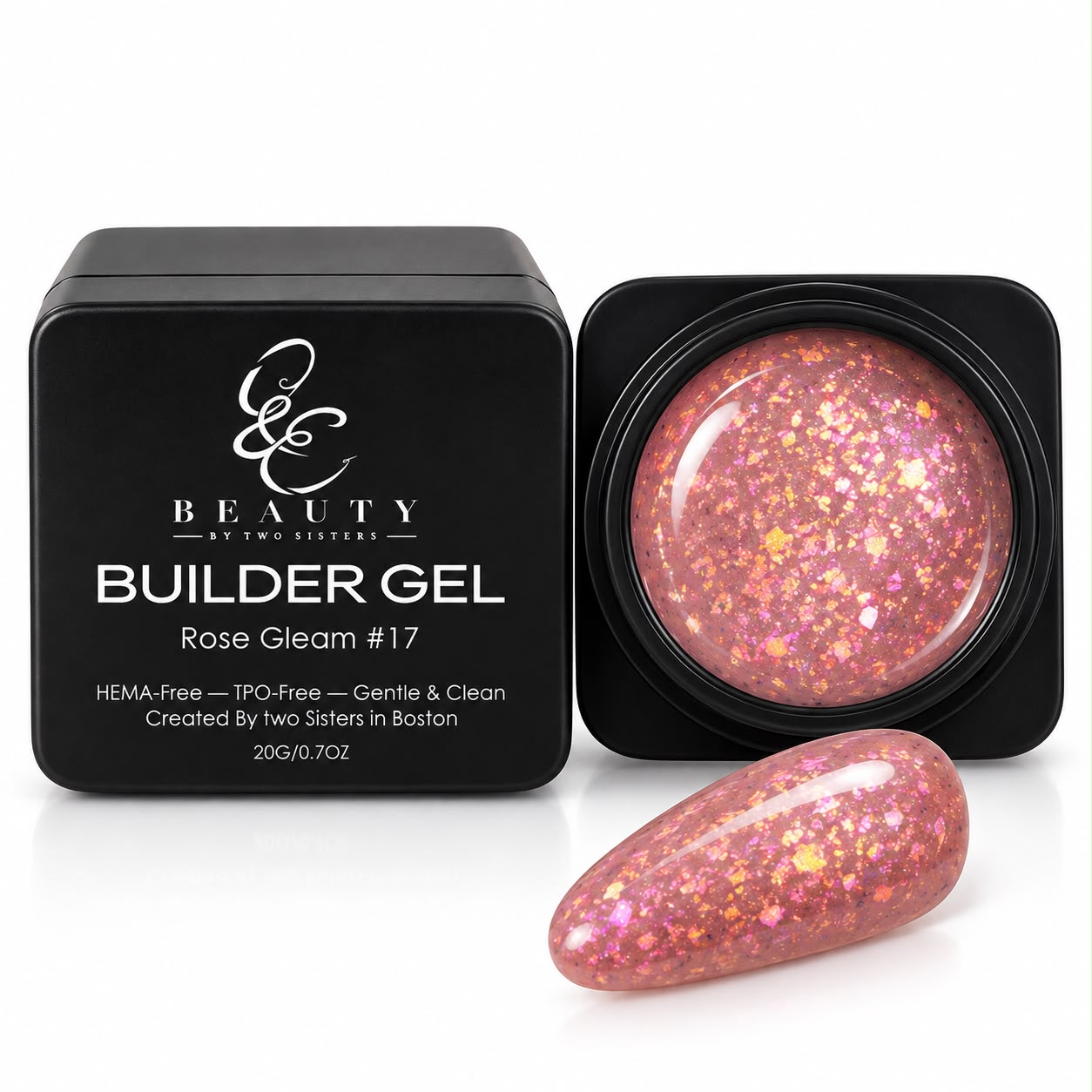 Rose Gleam on nails