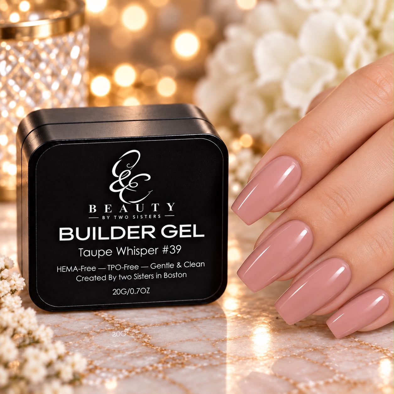 Taupe Whisper on nails