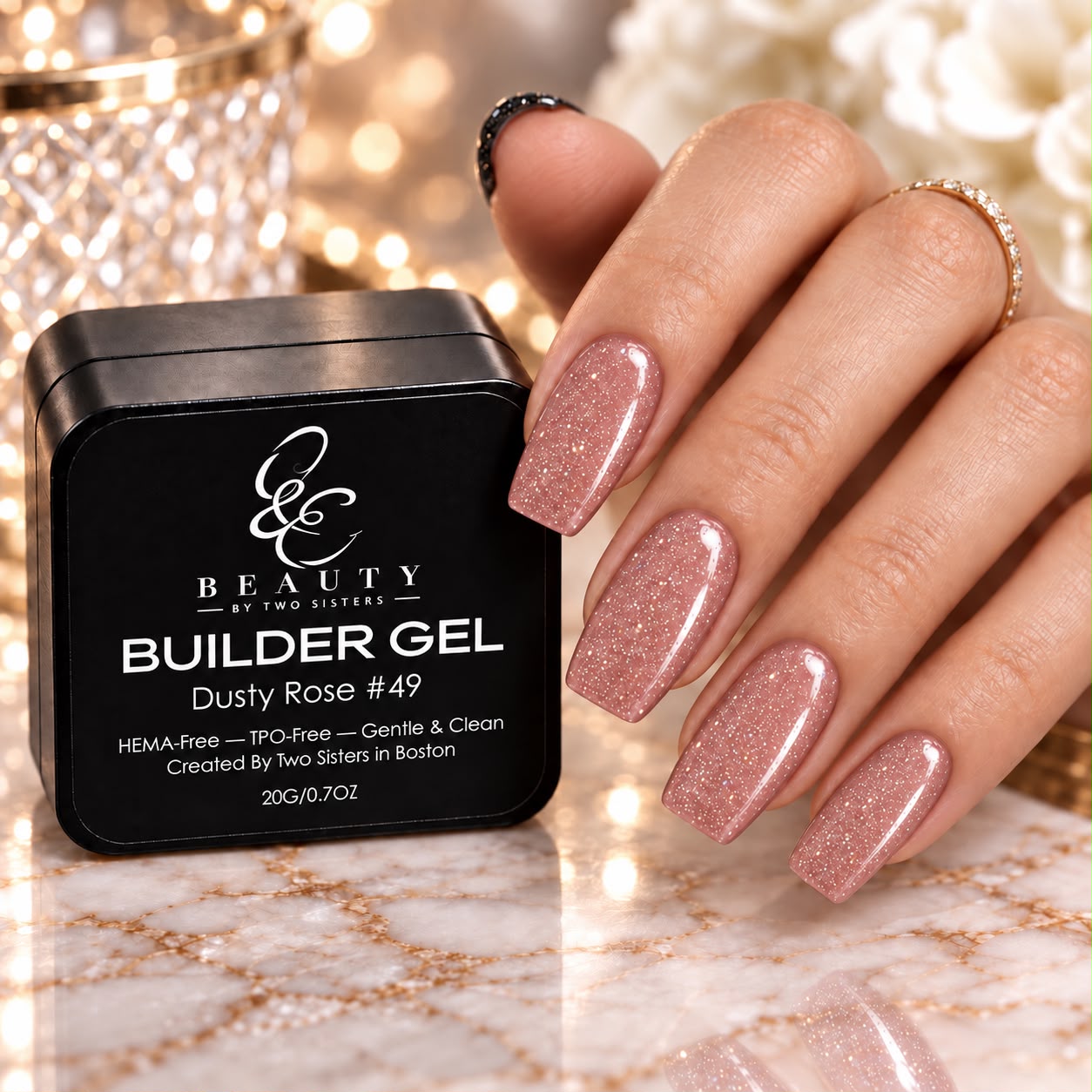 Dusty Rose builder gel