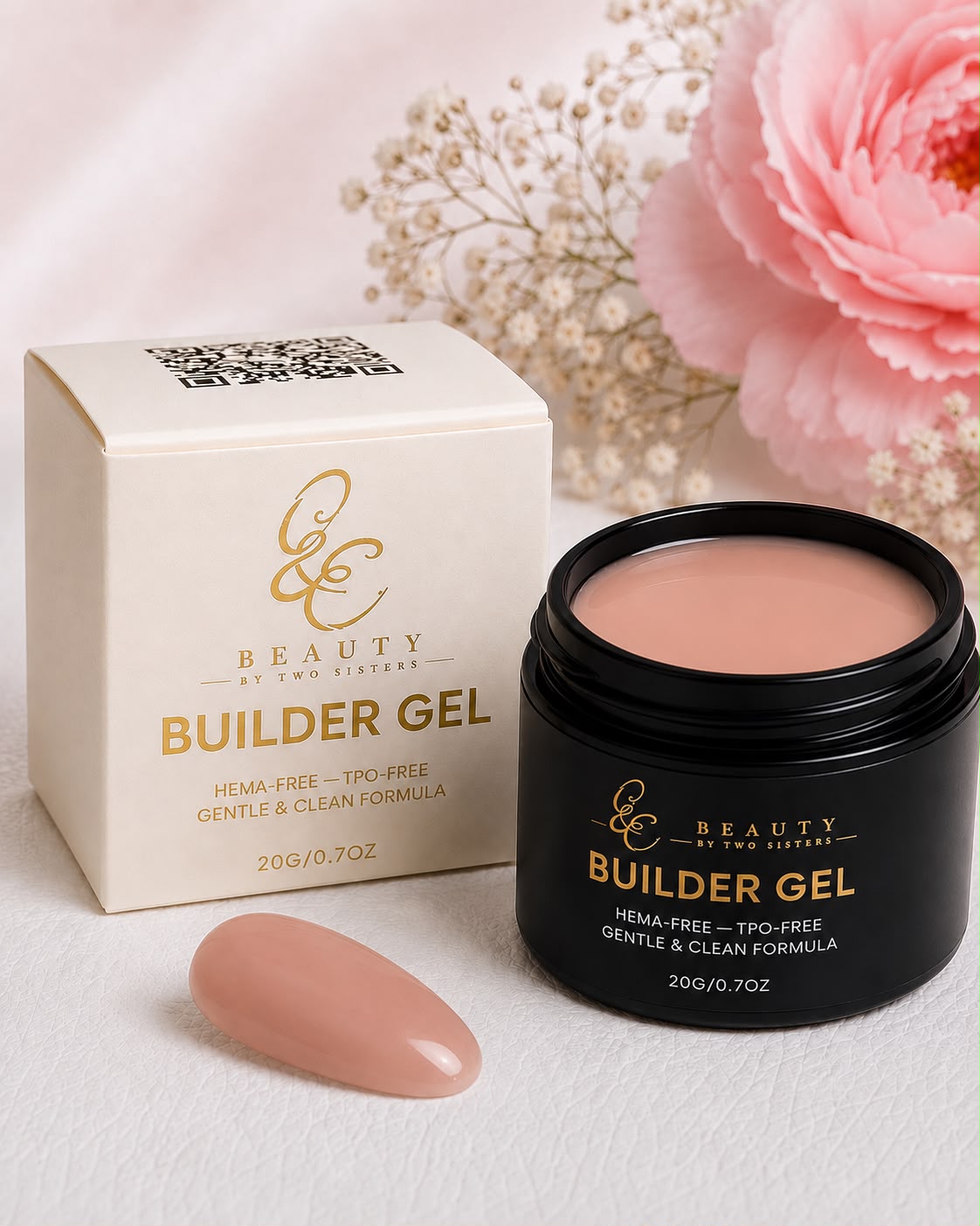 Peach Nude builder gel